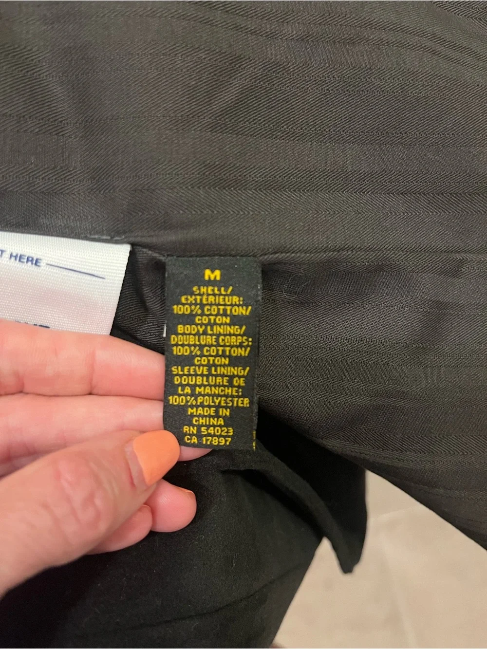 Old Navy Black Men's Sport Coat - Two-Button Tailored Blazer